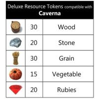 Caverna Deluxe Tokens Bundle