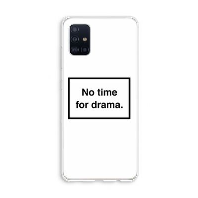 No drama: Galaxy A51 4G Transparant Hoesje