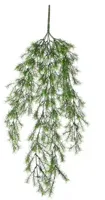 Mica Decorations kunst hangplant springeria 76cm groen