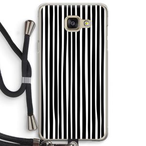 Stripes: Samsung Galaxy A5 (2016) Transparant Hoesje met koord