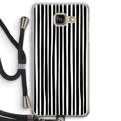 Stripes: Samsung Galaxy A5 (2016) Transparant Hoesje met koord
