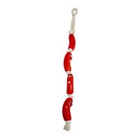 Jack and Vanilla Honden speeltouw met worsten - 65 cm