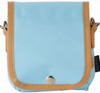 Fujifilm INSTAX mini 8 Case blauw + Strap