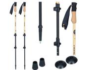 Viking Bamboo Pro Trekkingstokken Bruin 65-135