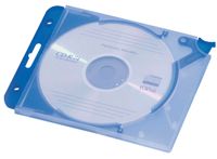 Durable 526906 CD-doosje Dvd-hoes 1 schijven Blauw, Transparant - thumbnail