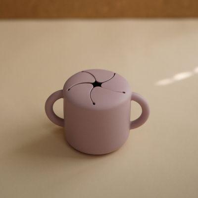 Mushie Snackbeker Mauve