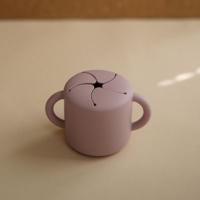 Mushie Snackbeker Mauve Mushie Snackbeker Mauve
