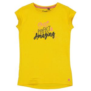 Quapi Meisjes t-shirt - Malana - Zonnig geel