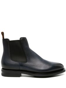 Santoni bottines chelsea en cuir - Bleu