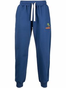 Casablanca pantalon de jogging à motif Casablanca Casaway brodé - Bleu