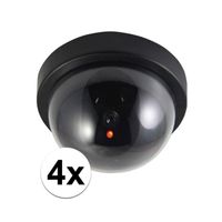 4x stuks Dummy beveiligingscameras met LED   - - thumbnail
