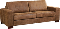 Leren bank Enjoy, 3-zitsbank - Echt leer, Modern, Comfortabel en kies uit meer dan 150+ kleuren - Ontdek de Vele Leersoorten en Kleuren bij ShopX