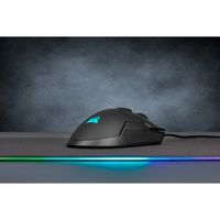 Corsair IRONCLAW RGB muis Gamen Rechtshandig RF Wireless + Bluetooth + USB Type-A Optisch 18000 DPI - thumbnail