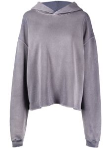 Maison Margiela hoodie à effet délavé - Violet