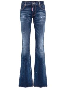 DSQUARED2 jean à coupe évasée - Bleu