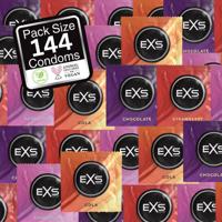 EXS EXS Gemengde Smaken - Condoms - 144 Stuks