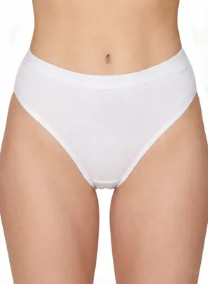 Ondergoed 2-Pack dames Rio slip - 32282 - Hoog opgesneden dames slip - Biologisch katoen