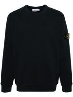 Stone Island sweat en coton à patch Compass - Bleu - thumbnail