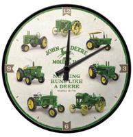 Wandklok John Deere Moline - "Nothing Runs Like A Deere"