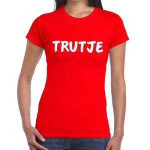 Trutje fun t-shirt rood dames