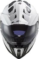 LS2 endurohelm "mx701 explorer solid" helmet explorer white gr. s