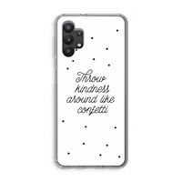 Confetti: Samsung Galaxy A32 5G Transparant Hoesje