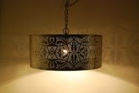 Hanglamp Ameera cilinder zilver