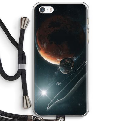 Mars Renaissance: iPhone 5 / 5S / SE Transparant Hoesje met koord
