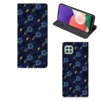 Hoesje met Magneet voor Samsung Galaxy A22 5G Voetbal