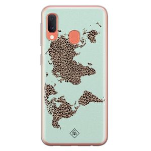 Samsung Galaxy A20e siliconen hoesje - Wild world