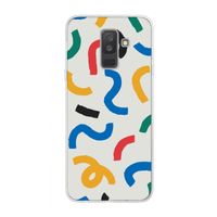 Illustratieve pop 2: Samsung Galaxy A6 Plus (2018) Transparant Hoesje