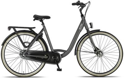 Altec Walesa Damesfiets 28inch 55cm Mat Zwart 3v