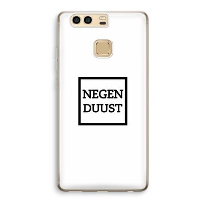 Negenduust vierkant: Huawei P9 Transparant Hoesje