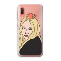 Mary Kate: Samsung Galaxy A20e Transparant Hoesje