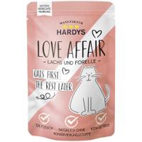 Hardys Love Affair zalm en forel natvoer kat (zakjes) 24 x 100 g