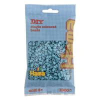 Hama midi strijkkralen - turquoise (031), 1000st.