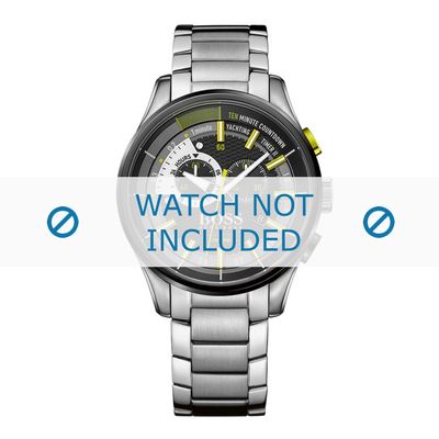 Hugo Boss horlogeband HB-277-1-34-2873 / HB1513336 Staal Zilver
