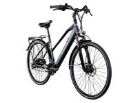 Zündapp E-bike trekking Z810 700c 28”   (Zwart/grijs, Dames)