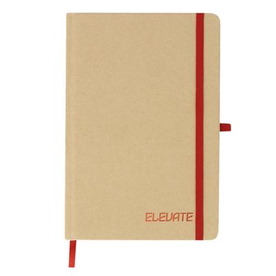 Notitieboekje Elevate - A5 formaat - rood - 14 x 21 cm ? karton/papier ? Opschrijfboekje Notitieboekje Elevate - A5 formaat - rood - 14 x 21 cm ? karton/papier ? Opschrijfboekje