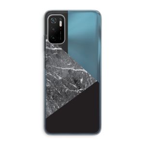 Combinatie marmer: Xiaomi Poco M3 Pro 5G Transparant Hoesje
