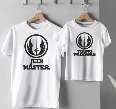 Vaders en zonen tshirts Jedi meester