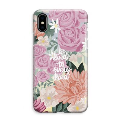 Kindness matters: iPhone XS Max Volledig Geprint Hoesje