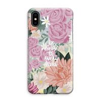 Kindness matters: iPhone XS Max Volledig Geprint Hoesje