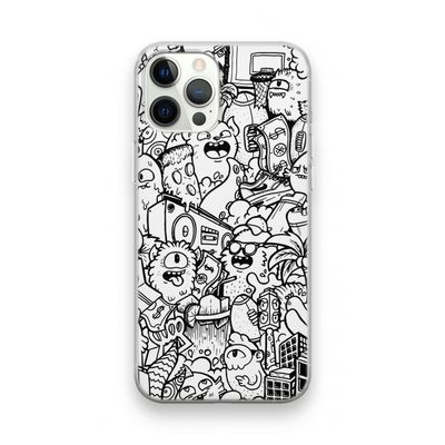 Vexx City #2: iPhone 12 Pro Transparant Hoesje