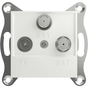 Schneider Electric TV-satelliet-satelliet eindcontactdoos Asfora Wit (RAL 9003) EPH3670121D 1 stuk(s)