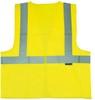 Korntex KX141 Hi-Vis Safety Vest With 3 Reflective Stripes Bremen - Signal Yellow - L