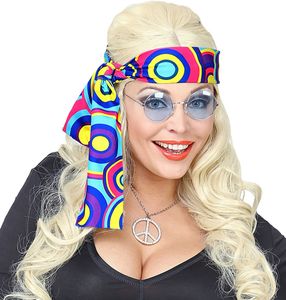 Hippie Hoofdband Gekleurde Cirkels
