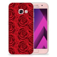 Samsung Galaxy A3 2017 TPU Case Red Roses