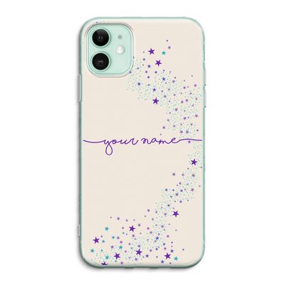 Sterren: iPhone 11 Transparant Hoesje