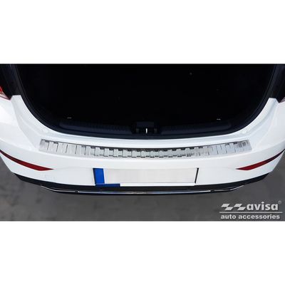 RVS Bumper beschermer passend voor Hyundai I30 HB 5-deurs FL 2020- 'Ribs' AV235530